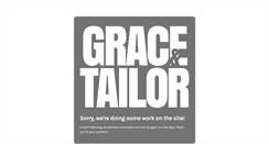 Desktop Screenshot of graceandtailor.co.uk